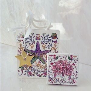 Dior Starfish and Coral Gift Box and Bag
